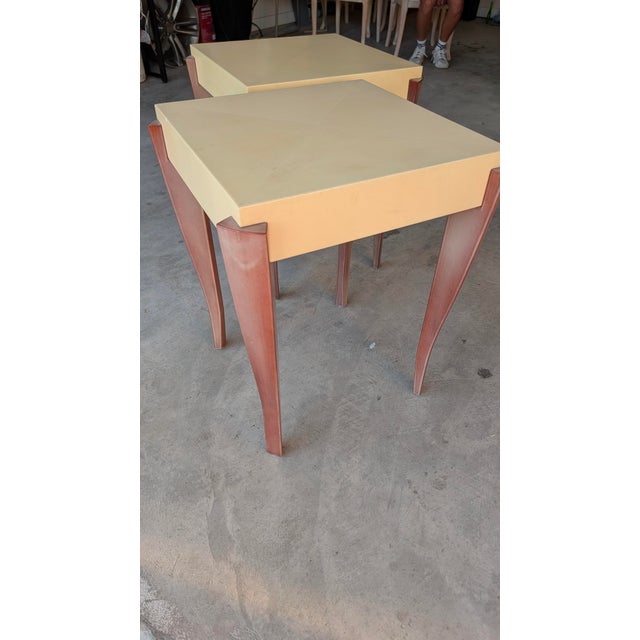 Dakota Jackson “Enland” Side Tables – Pair, 1980s For Sale In Austin - Image 6 of 6