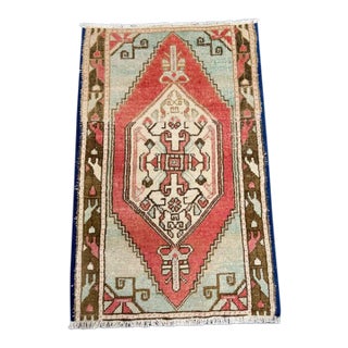 Turkish Yastik Rug 1'9" x 2'9" For Sale