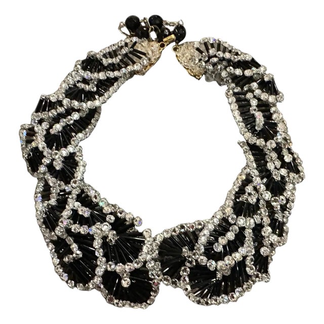A 21st Century Iconic Black and White Multi Strand Necklace by Coppola E Toppo For Sale