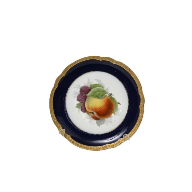 Rosenthal Antique Rosenthal Fruit Plates, Germany - Set of 3 For Sale - Image 4 of 6
