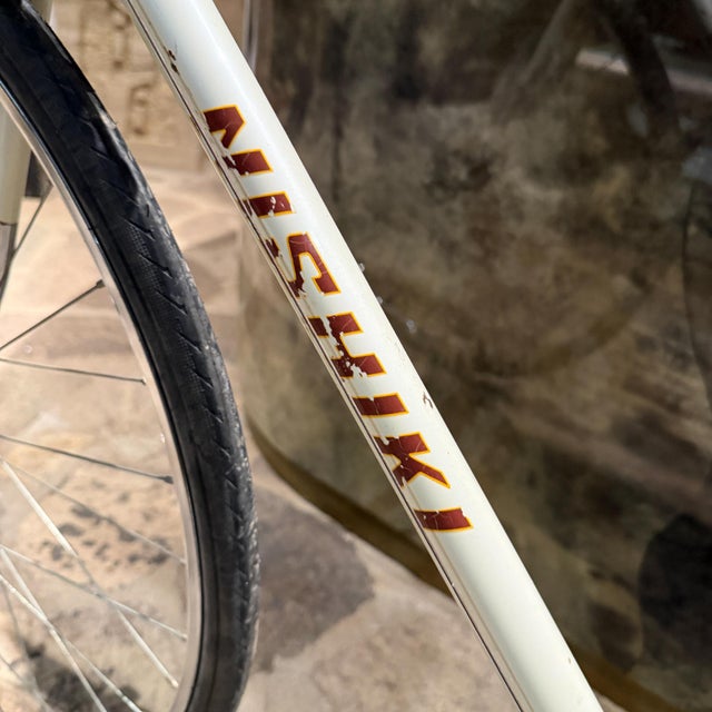 Metal Nishiki Japan 70s Road Bike Custom Sport Sculptural Mid Century For Sale - Image 7 of 17