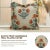 * Block print cushion cover – Hand-stamped using traditional printing methods. * Thick linen fabric – Durable, breathable,...