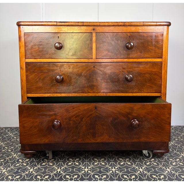 Vintage Mahogany Campaign Drawer Cabinet by Walter Carter for Harrods LTD., 1920s For Sale - Image 9 of 18