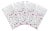 Pistils Tossed Cotton Sateen Dinner Napkins, Set of 12 For Sale