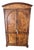 Hekman Grand Rapids 'Tuscan' Burlwood and Walnut Armoire 46" W X 22" D X 75" H - Vintage Late 20th Century, Attributed For Sale