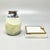 Elegant two-piece Italian smoking suite that perfectly encapsulates the glamour of 1960s Mid-Century Modern design. This...