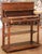 Brown 19th C. French Henri II Walnut Desserte Console With Lift-Top Marble Interior For Sale - Image 8 of 18