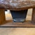 Nautical Early 20th Century Gaff-Rigged Carved Wood Pond Yacht on Custom Cradle For Sale - Image 3 of 12
