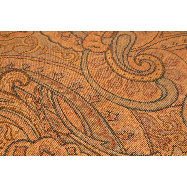 Kravet Paisley Upholstered Rolled Arm Sofa For Sale - Image 10 of 18
