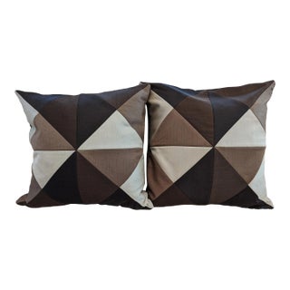 Holland and Sherry Bespoke Custom Pillows Covers, Set of 2 For Sale