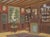 French Art Nouveau Interior Study with Delft Faience Collection, 1900 For Sale - Image 4 of 10
