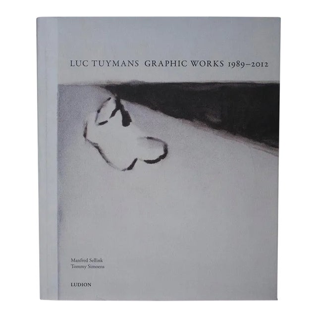 2012 Luc Tuymans 'Luc Tuymans Graphic Works 1989-2012' Contemporary Black & White Book For Sale