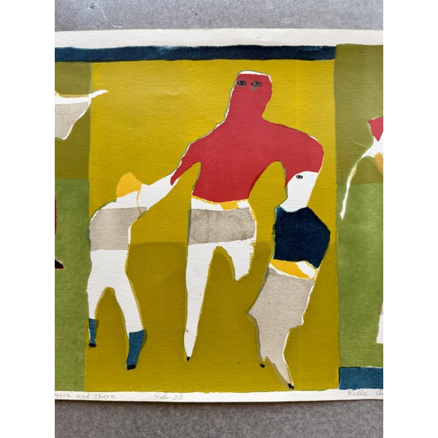 Mid-Century Modern 1963 Belle Osipow Signed Serigraph "Foot Featly Here and There" Immaculate Heart College Sister Magdalen Mary Pop Art For Sale - Image 3 of 13