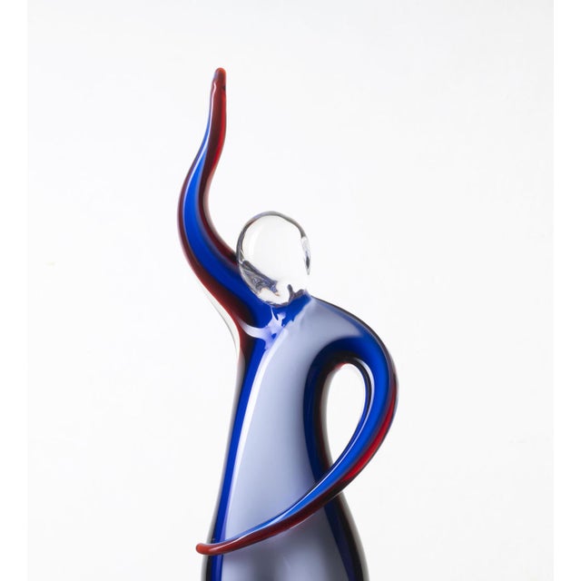 Modern Modernist Glass Sculpture, Czechoslovakia, 1990s For Sale - Image 3 of 6