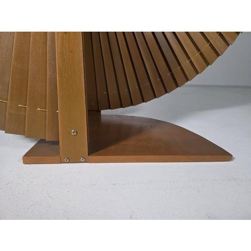 Brown French Mid-Century Modern Folding Room Divider / Paravent, 1970s For Sale - Image 8 of 11