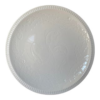 1930s Art Deco Syracuse China Viktor Schreckengost Shelledge Fish Plate For Sale