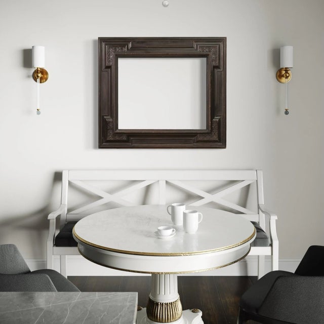 20th Century French Wooden Frame, 1970s For Sale - Image 12 of 16