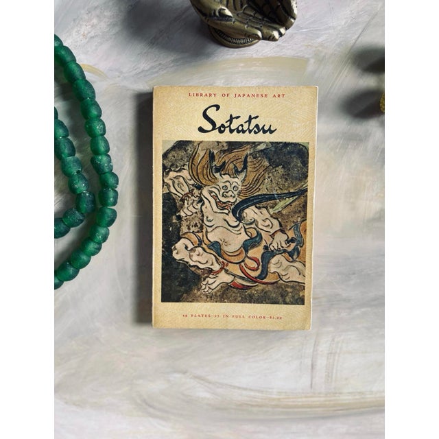 Sky Blue 1956 Sotatsu Library of Japanese Art Vintage Book For Sale - Image 8 of 10