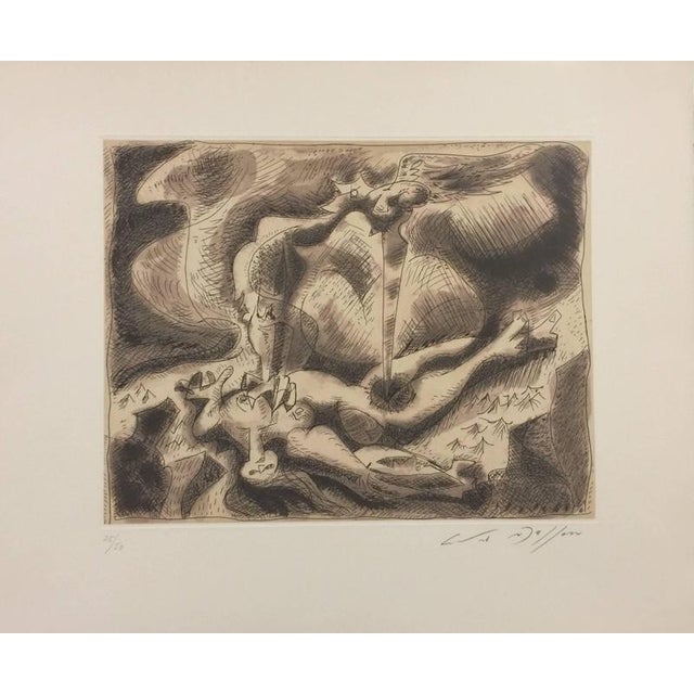 André Masson, Andromeda, Edition of 50, 1960s, Etching For Sale - Image 6 of 6