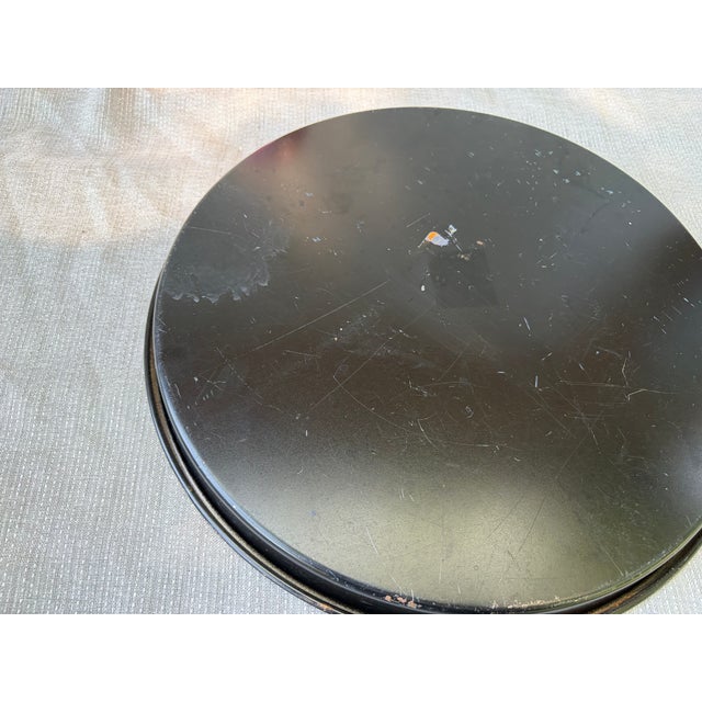 Vintage Strawberry Tole Round Tray For Sale - Image 13 of 17