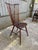 Mid 20th Century Vintage Art& Craft Style Spindle Brace Back Side Chair by Sikes Company For Sale - Image 5 of 18