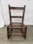 Antique Oak Maple Rocking Chair Rocker Woven Seat For Sale In Portland, OR - Image 6 of 6
