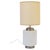 Metal Vintage Brass and Opal Glass Table Lamp from Stilnovo, Italy, 1960s For Sale - Image 7 of 7
