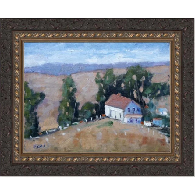 "Harmony, CA" Contemporary Impressionist Style Landscape Oil Painting For Sale - Image 11 of 11