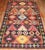 Asian Antique Zabihi Collection Geometric Vintage Turkish Gallery Size Kilim - 6'2" x 11'2" For Sale - Image 3 of 11