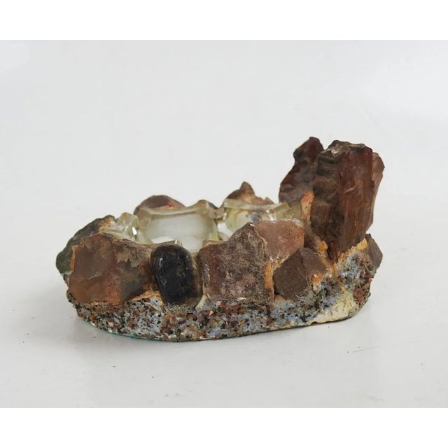 Vintage Mid 20th Century New Mexico Rock Souvenir Ashtray For Sale In Seattle - Image 6 of 8