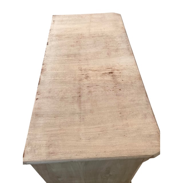 19th Century Carlo X Italian Bleached Walnut Chest of Drawers For Sale - Image 5 of 15