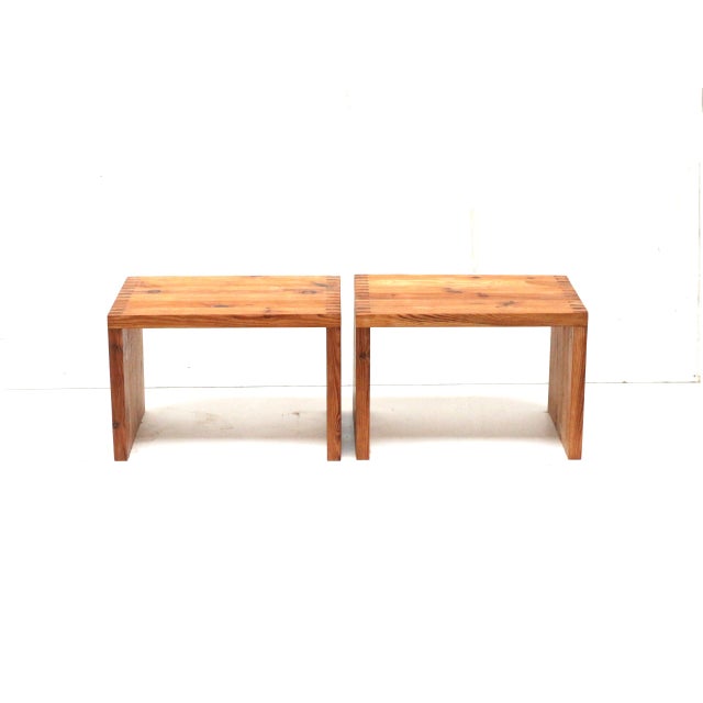 Vintage Tables by Ate Van Apeldoorn for Houtwerk Hattem, 1970s, Set of 2 For Sale - Image 6 of 10