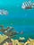 Vintage Monumental Paul Youngblood Original Undersea Oil Tryptic on Canvas For Sale - Image 4 of 12