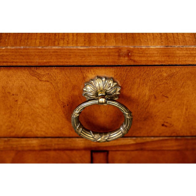Late 20th Century Baker Furniture French Empire Style End Tables - A Pair For Sale - Image 5 of 7