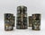 Mid-Century Modern 1950s Alfredo Villasana Taxco Brass & Abalone Pitcher and Tumblers - Set of 5 For Sale - Image 3 of 18