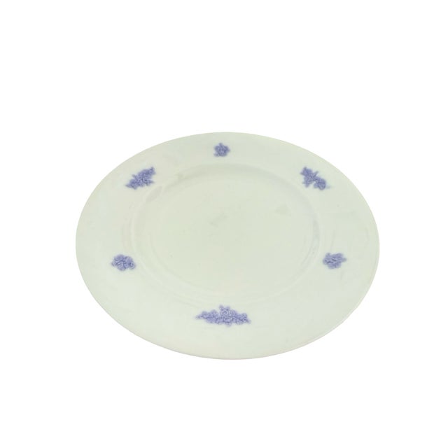 Vintage Adderleys Blue Chelsea English Ironstone Salad Plates Set of 3 For Sale - Image 4 of 10