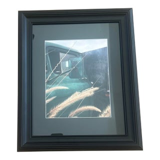 “Green Truck in the Weeds” Signed Original Photography by Nancy Smith For Sale