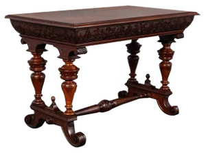 Wilhelminian Brown Side Table