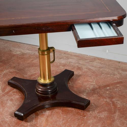 Brown Vintage Jack-Operated Game Table, 1980s For Sale - Image 8 of 9
