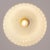 Italian Pendant Lamp in White Murano Acid Glass with Gold Powder, 1980s For Sale - Image 4 of 12