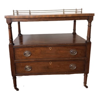 Antique Empire-Style Washstand / Server For Sale
