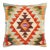 Boho Chic Turkish Alica Hand Woven Kilim Throw Pillow For Sale