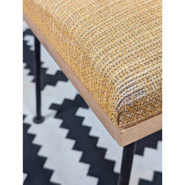 1950s 1950s Iron Stool by Raymond Loewy for Mengel For Sale - Image 5 of 7