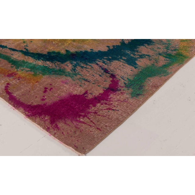 Daliesque Abstract Modern Wool Rug by Doris Leslie Blau For Sale In New York - Image 6 of 9