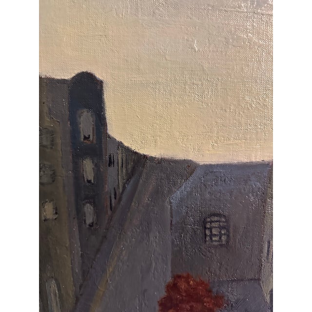 Vintage Painting by Feminist Chilean Artist Juana Lecaros For Sale In Chicago - Image 6 of 7