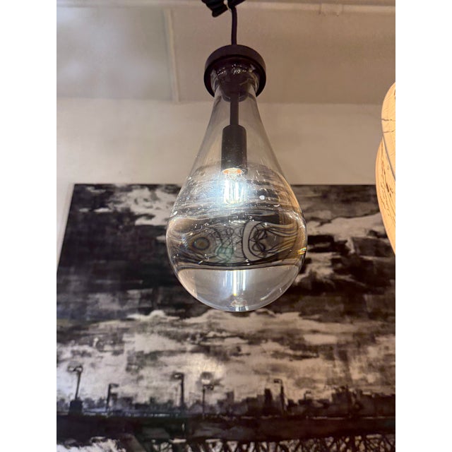 2020s Alison Berger for Restoration Hardware Rain Pendant For Sale - Image 5 of 12