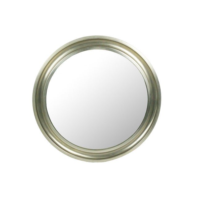 Black Nickel-Plated Brass & Black Metal Narcisso Mirror by Sergio Mazza for Artemide, 1970s For Sale - Image 8 of 8