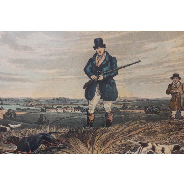 1835 Plate 1 & Plate 4 Aquatints From "Partridge Shooting" For Sale In Raleigh - Image 6 of 7