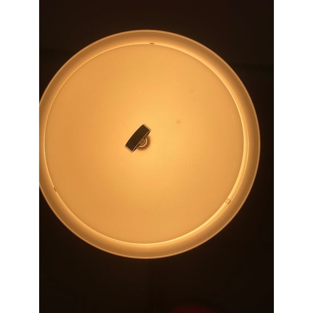 1970s Vintage Italian Space Age Pendant Lamp in Orange from Meblo, 1970s For Sale - Image 5 of 10