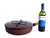 1960s Vintage Dansk Kobenstyle Brown Enamel Skillet Pan and Lid Designed by Jens Quistgaard, 2 Piece Set For Sale - Image 5 of 11